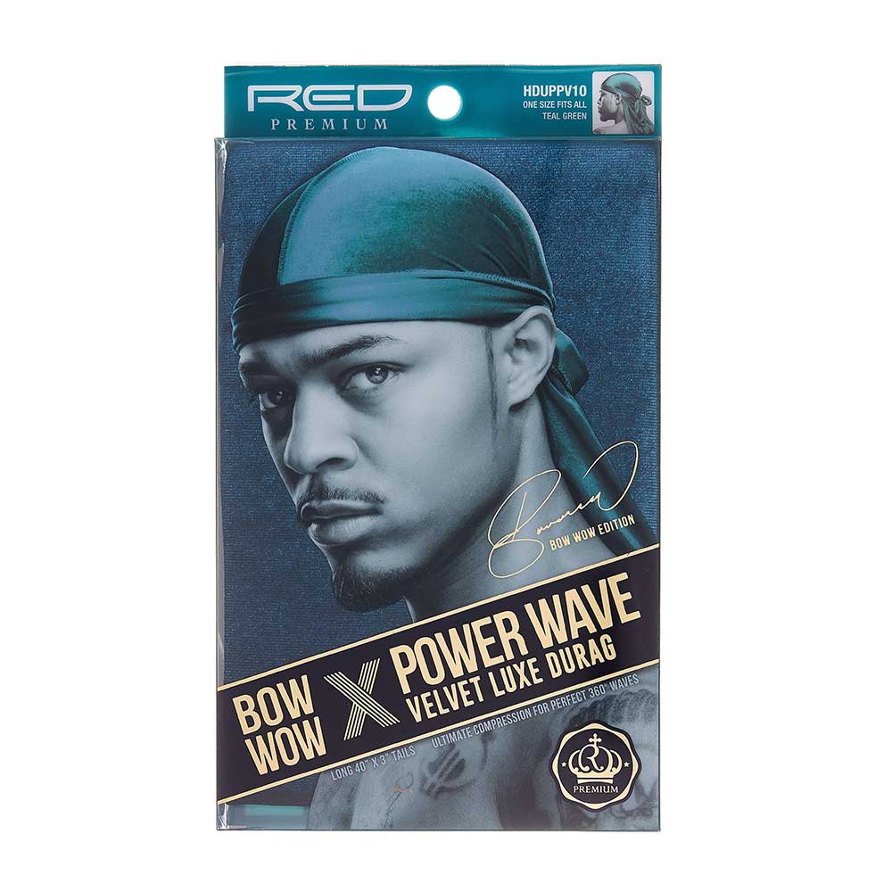 Red by Kiss BOW WOW X Powerwave Velvet Luxe Durag