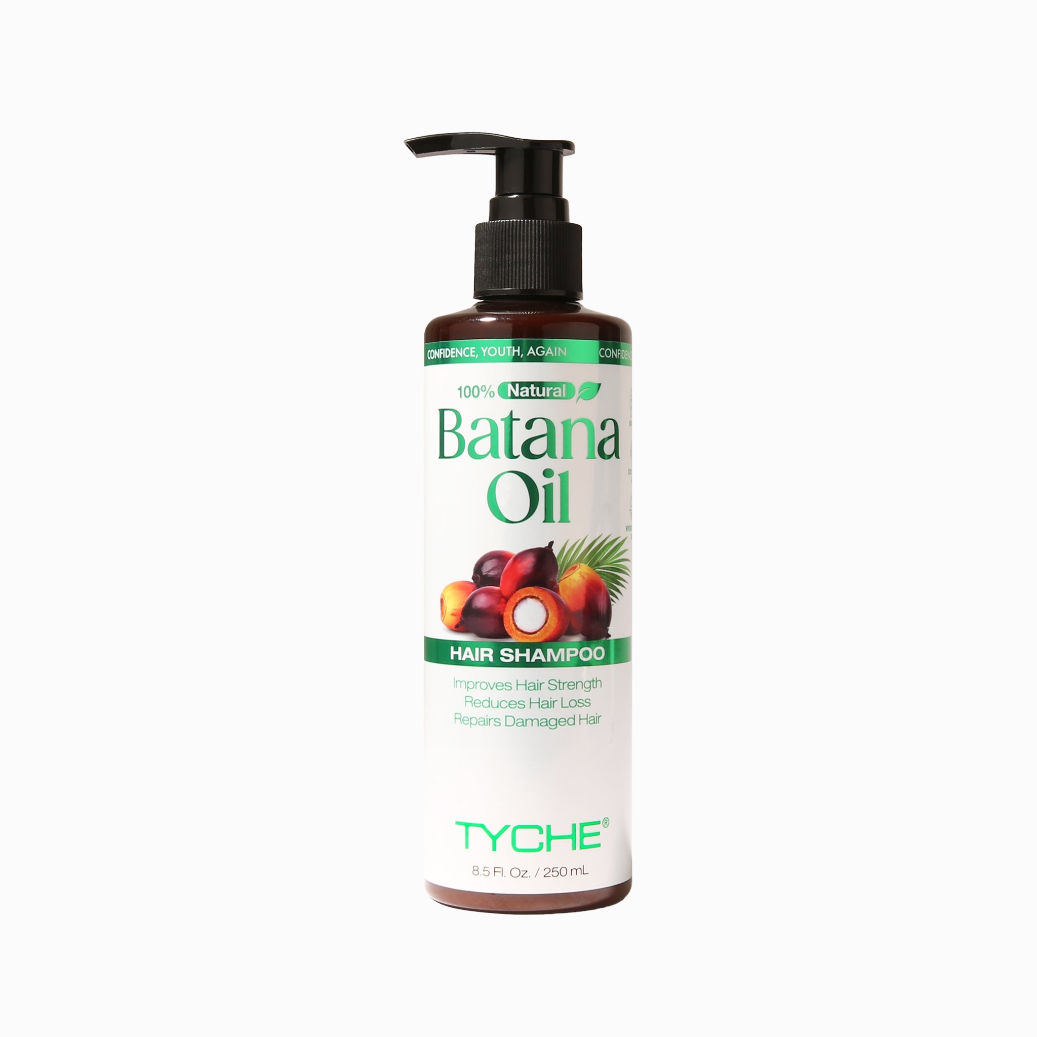 Tyche 100% Natural Hair Shampoo - 8.5oz