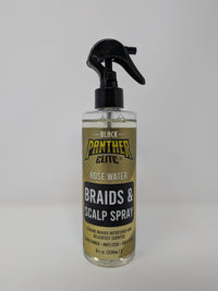 Black Panther Elite Rose Water Braids & Scalp Spray - 8oz