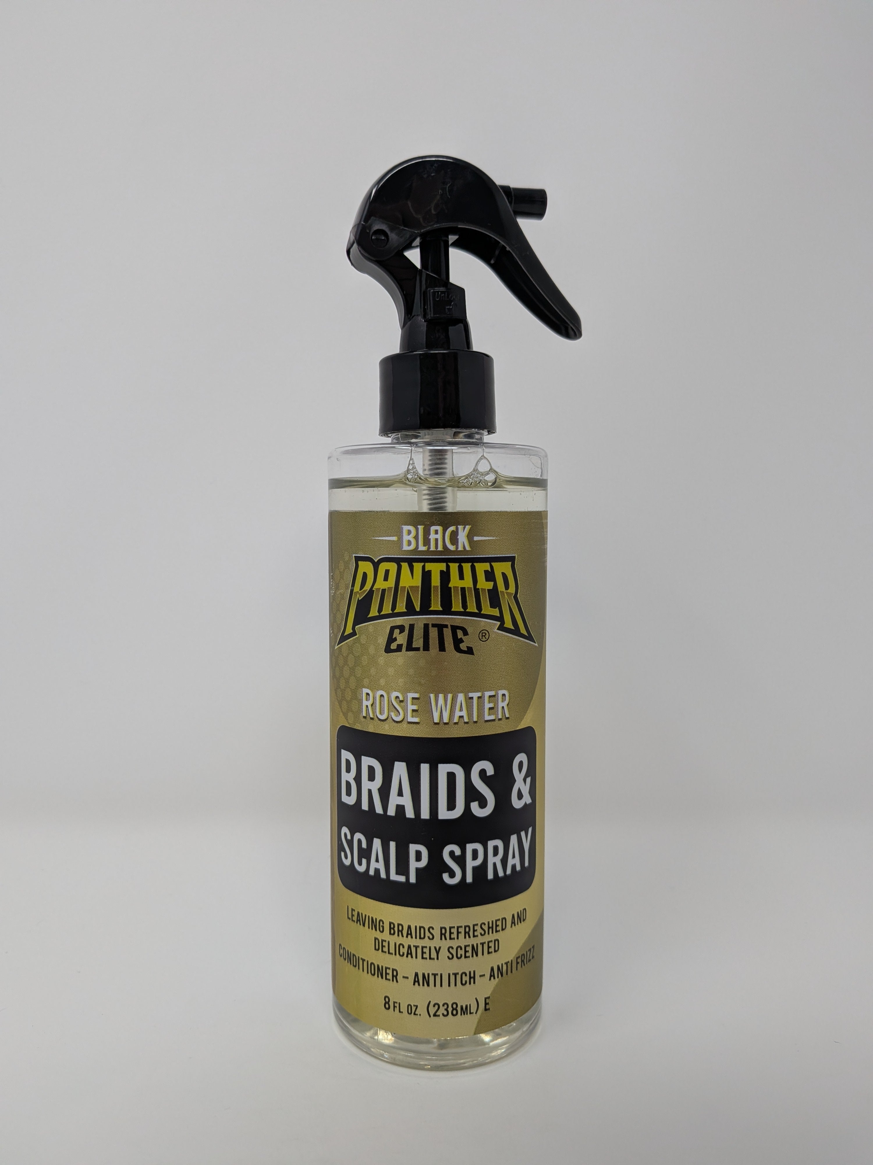 Black Panther Elite Rose Water Braids & Scalp Spray - 8oz