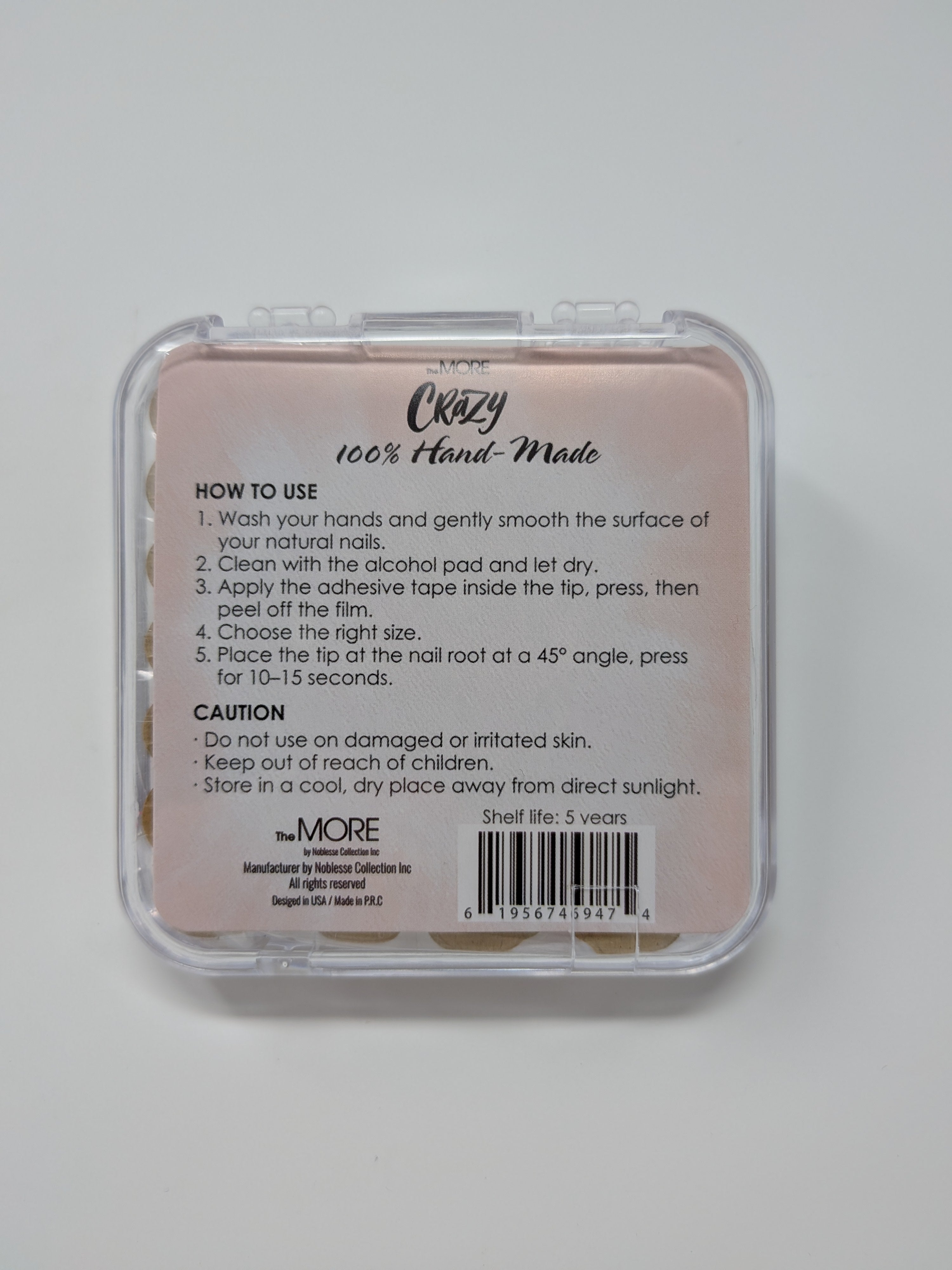 Crazy Nails 100% Handmade Press-On Nails